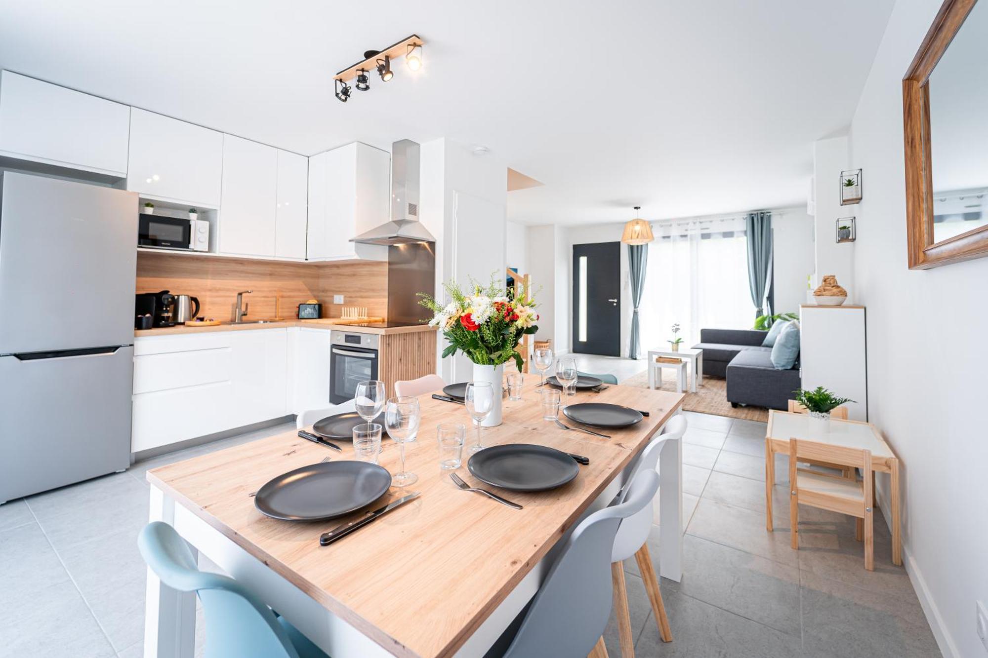 Le Cool Plex Duplex Avec Jardin, Disney 10Mn Esbly Exterior foto